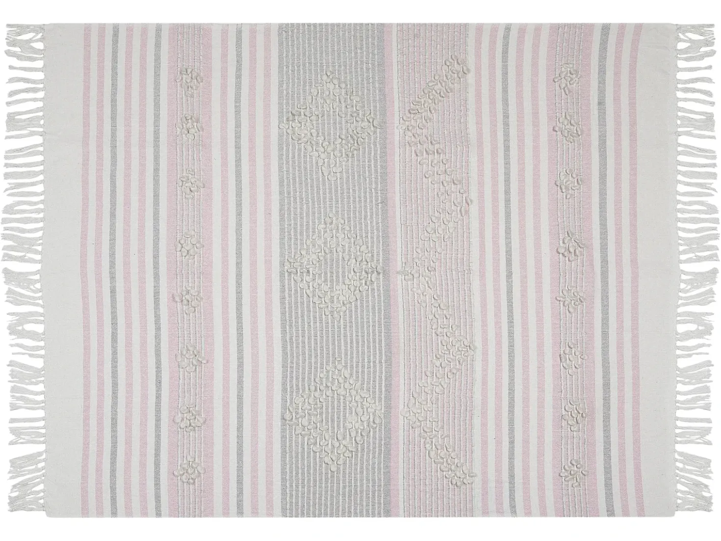 Coperta KAMAN Tessuto 125 x 150 cm Rosa