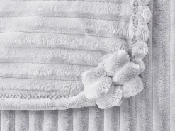 Coperta KAWERI 150 x 200 cm Grigio chiaro
