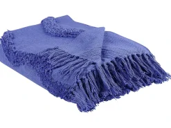 Coperta KHARI Cotone 125 x 150 cm Viola
