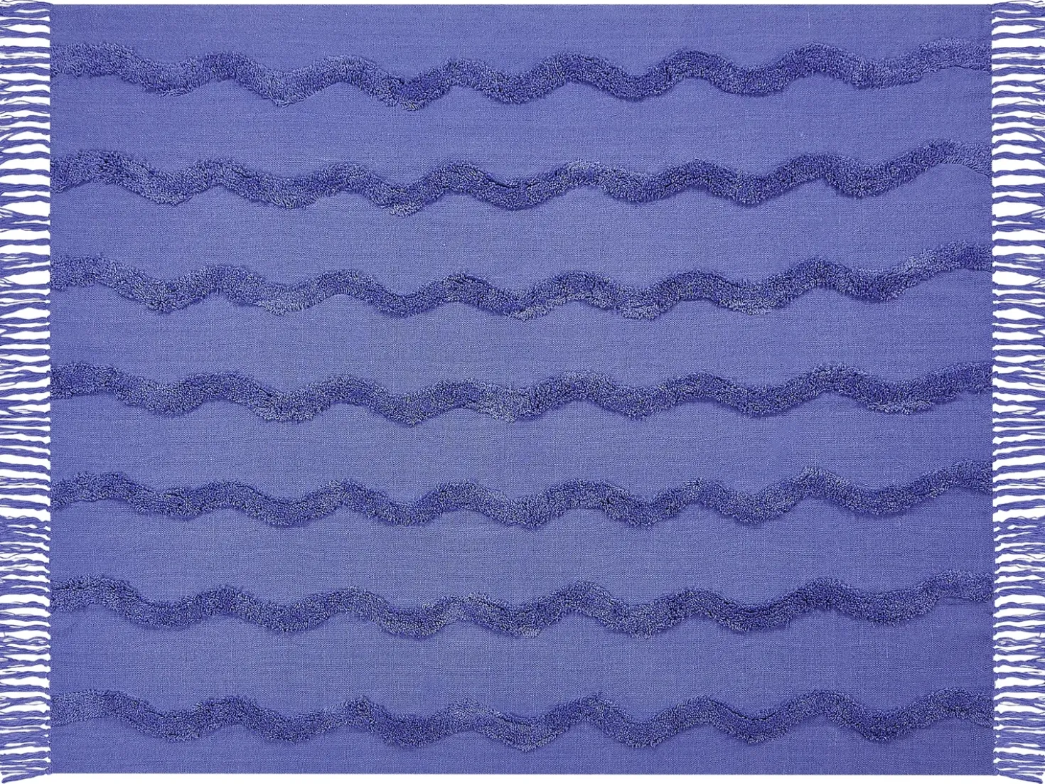 Coperta KHARI Cotone 125 x 150 cm Viola
