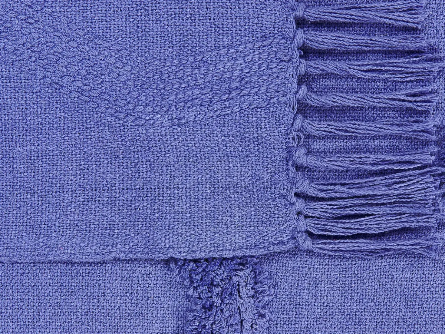 Coperta KHARI Cotone 125 x 150 cm Viola