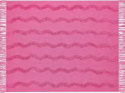 Coperta KHARI Cotone 125 x 150 cm Rosa