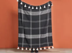 Coperta KULAC Cotone 130 x 170 cm Nero