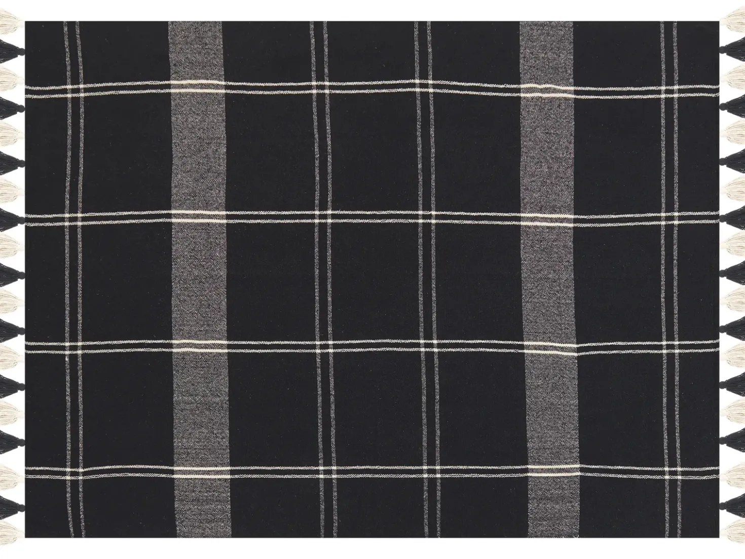 Coperta KULAC Cotone 130 x 170 cm Nero