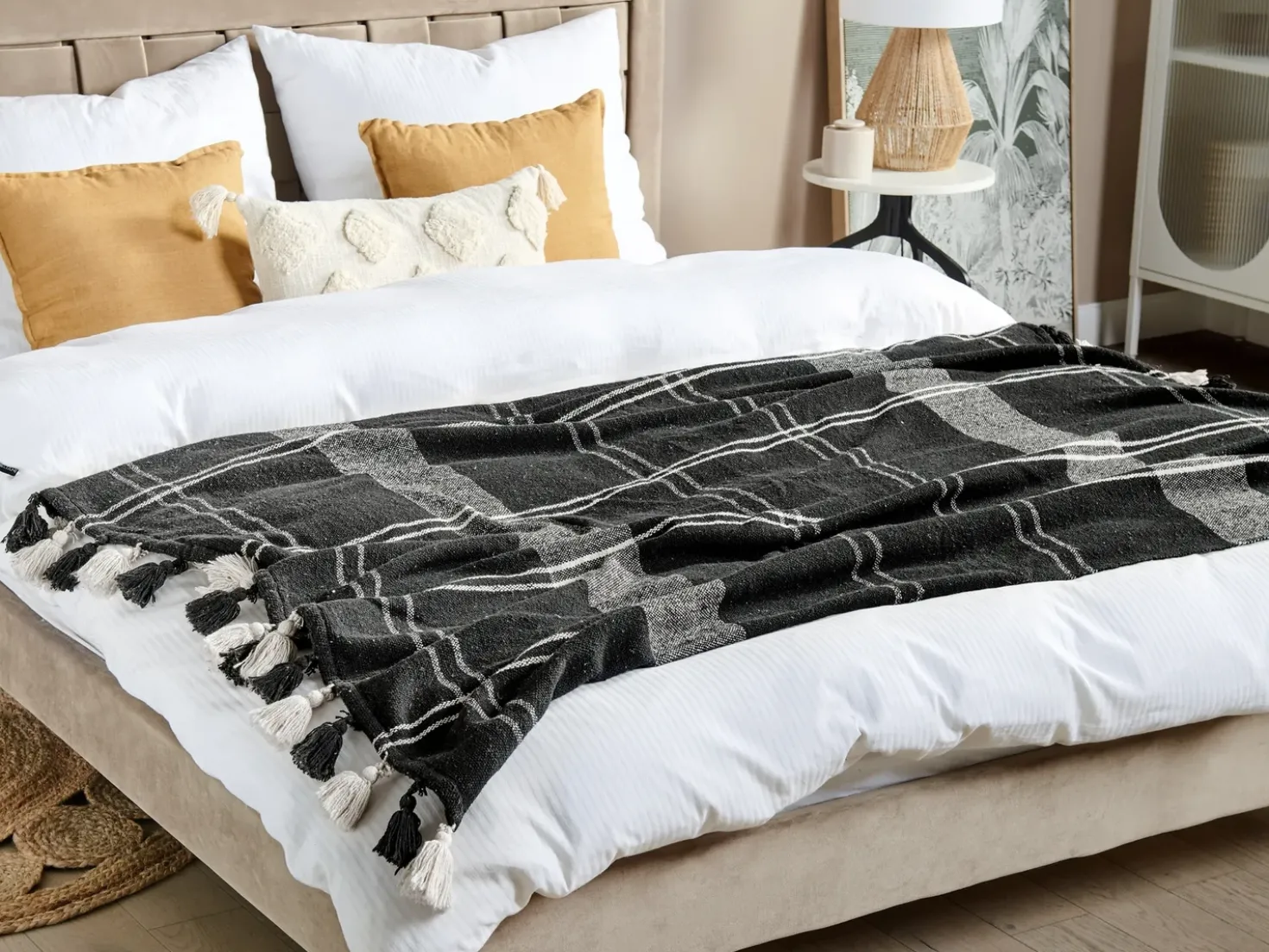 Coperta KULAC Cotone 130 x 170 cm Nero