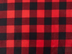 Coperta LIQUORICE 150 x 200 cm Rosso