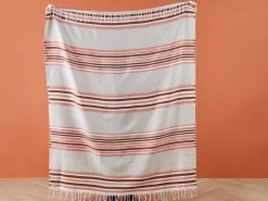 Coperta MAGAR Tessuto 130 x 170 cm Beige
