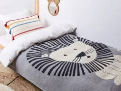 Coperta MATTA Cotone 130 x 170 cm Grigio