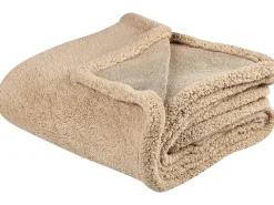 Coperta MIRGE 125 x 150 cm Beige sabbia