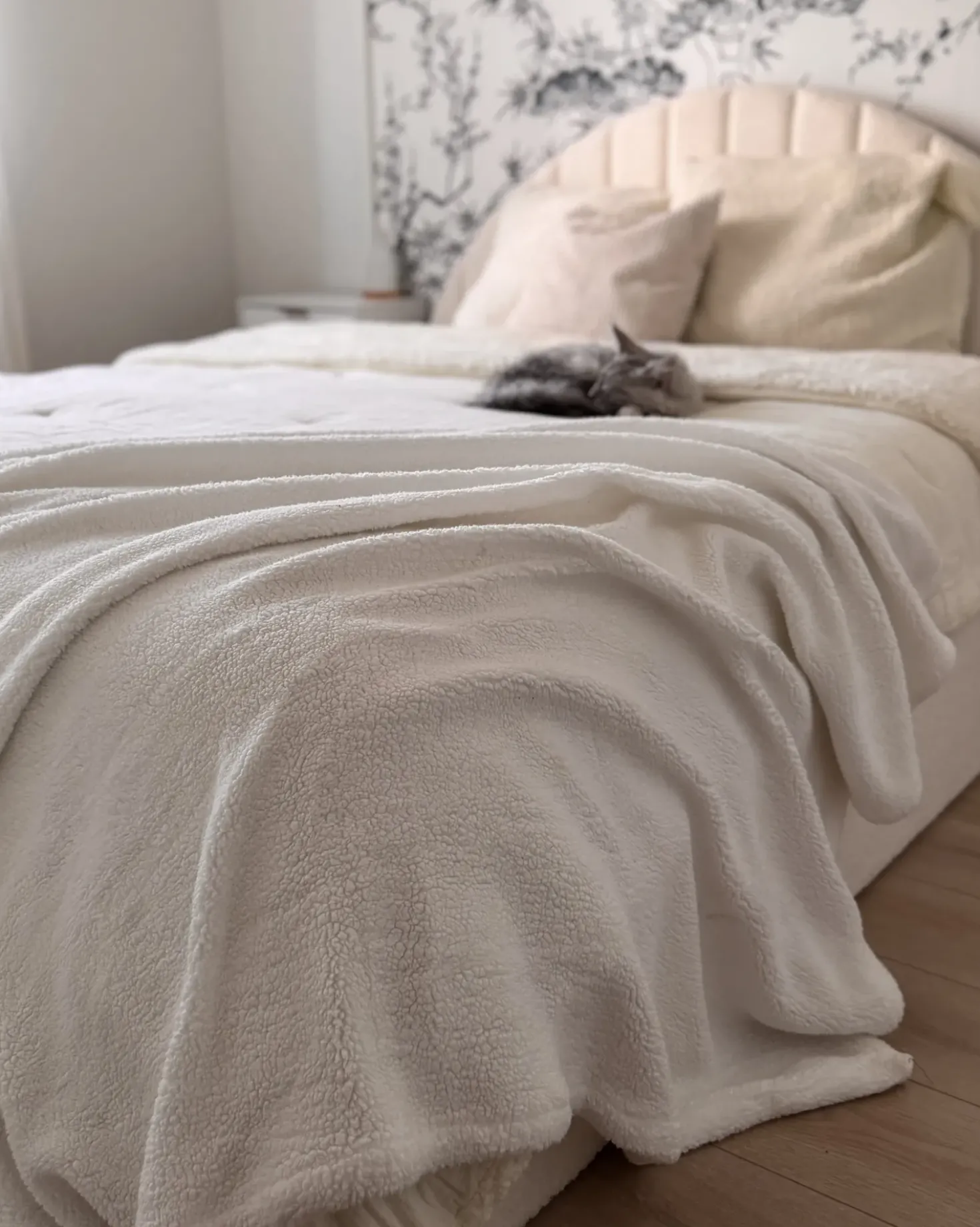Coperta MIRGE 125 x 150 cm Bianco