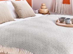 Coperta MITYAL Cotone 125 x 150 cm Tortora