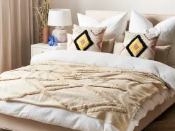 Coperta MORBI Cotone 130 x 180 cm Beige