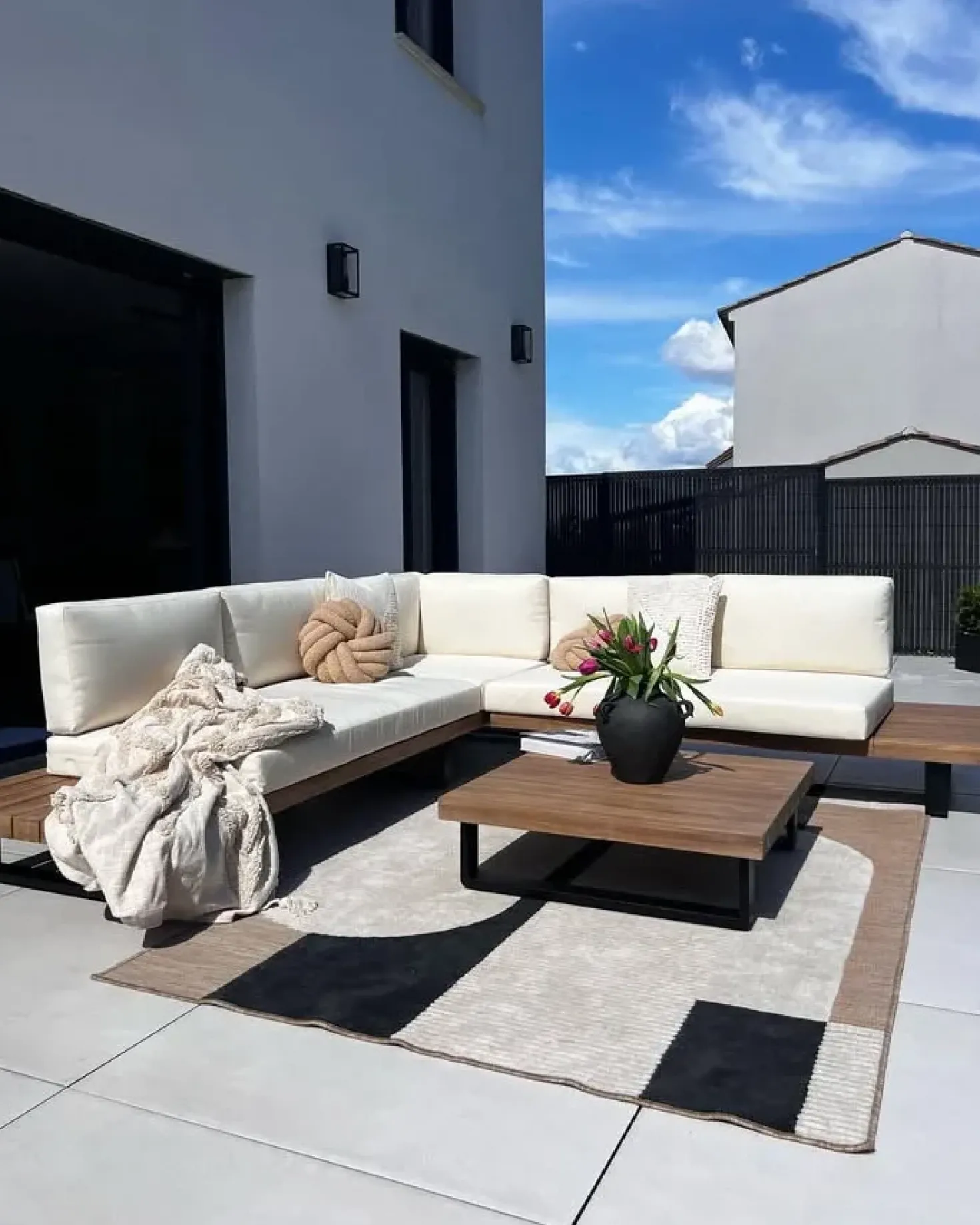 Coperta MORBI Cotone 130 x 180 cm Beige