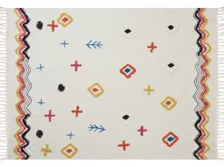 Coperta MORENA Cotone 130 x 180 cm Multicolore