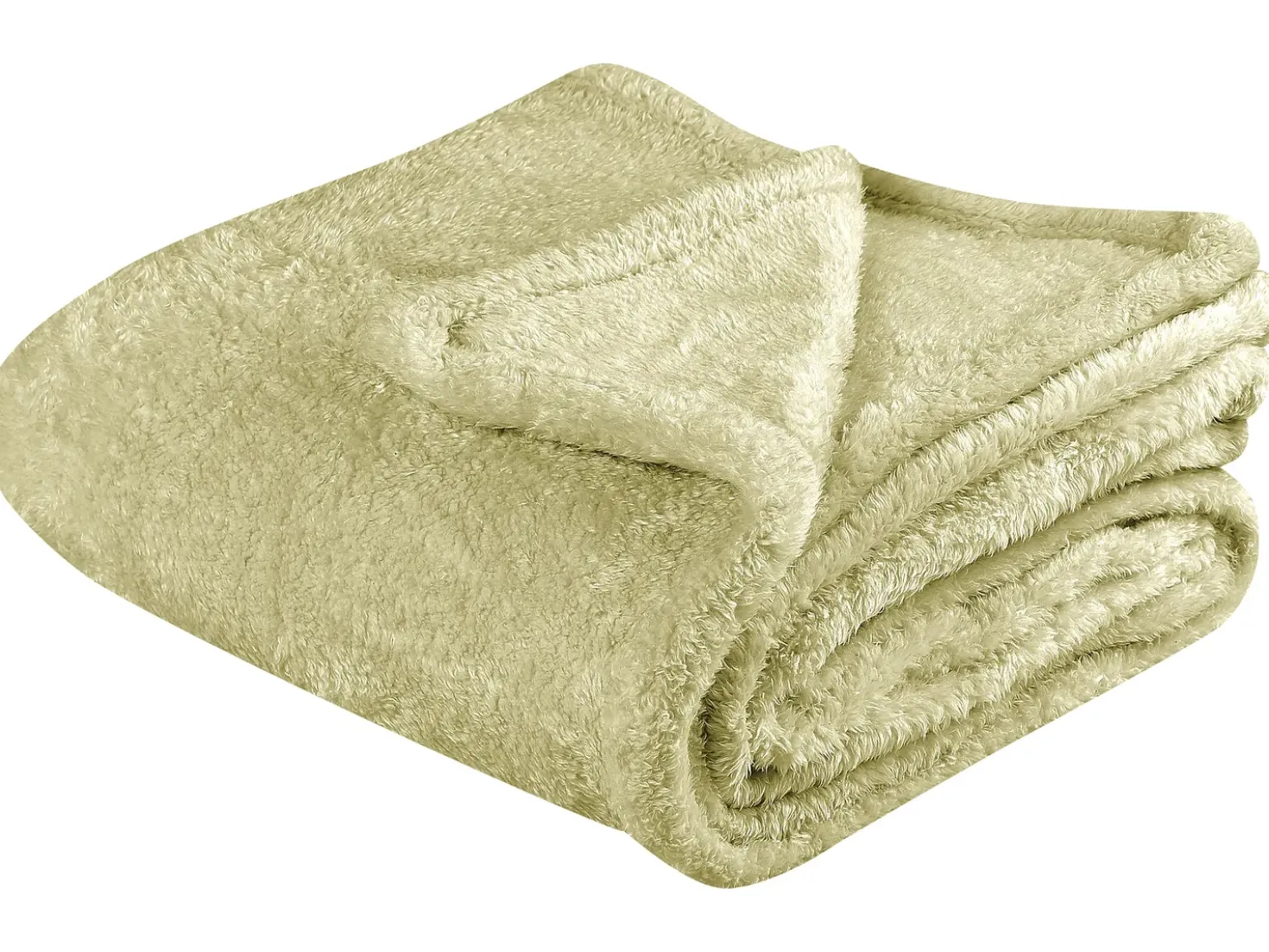 Coperta NAMDU 125 x 150 cm Verde oliva