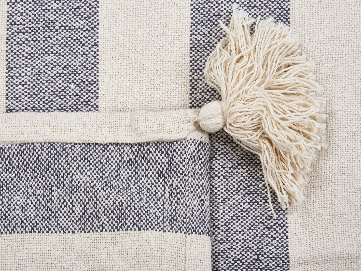 Coperta NAMTAR Cotone 125 x 150 cm Bianco