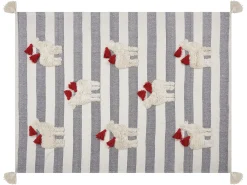 Coperta NAMTAR Cotone 125 x 150 cm Bianco