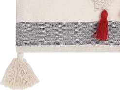 Coperta NAMTAR Cotone 125 x 150 cm Bianco