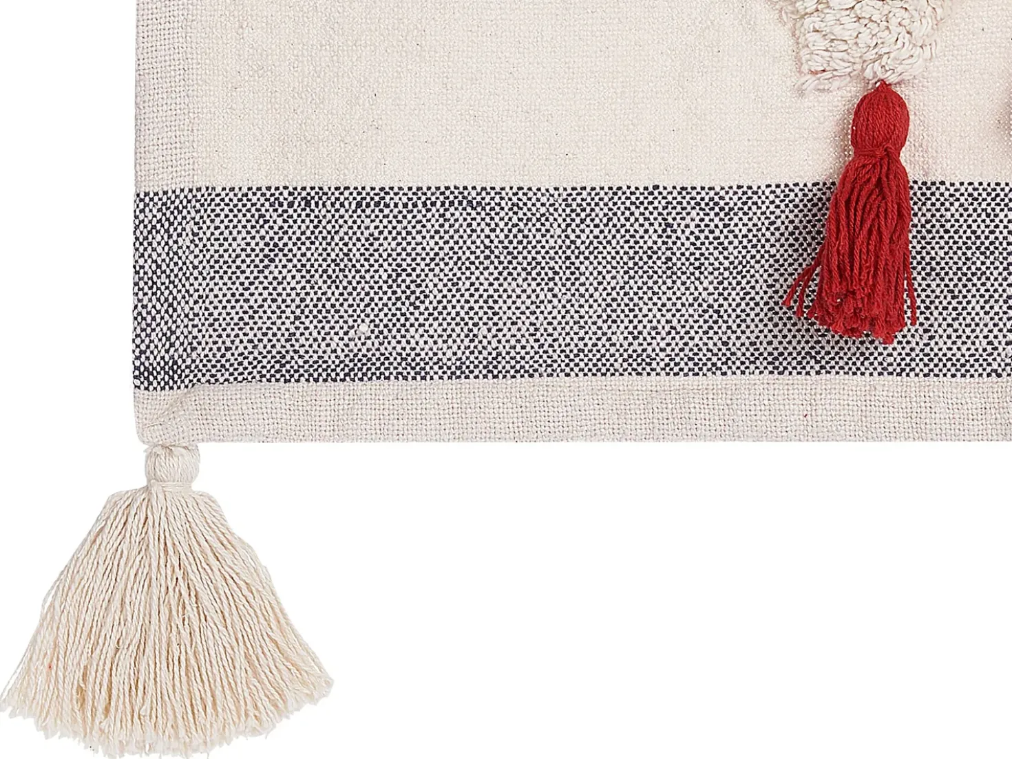 Coperta NAMTAR Cotone 125 x 150 cm Bianco
