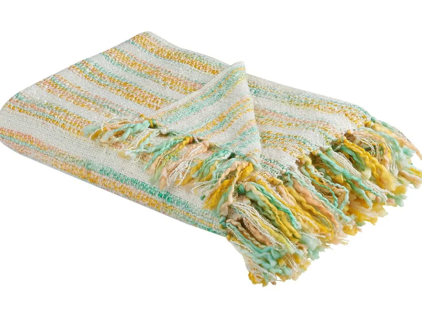 Coperta NUWAR Tessuto 130 x 170 cm Giallo