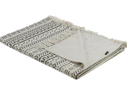 Coperta PANVEL Cotone 130 x 180 cm Bianco