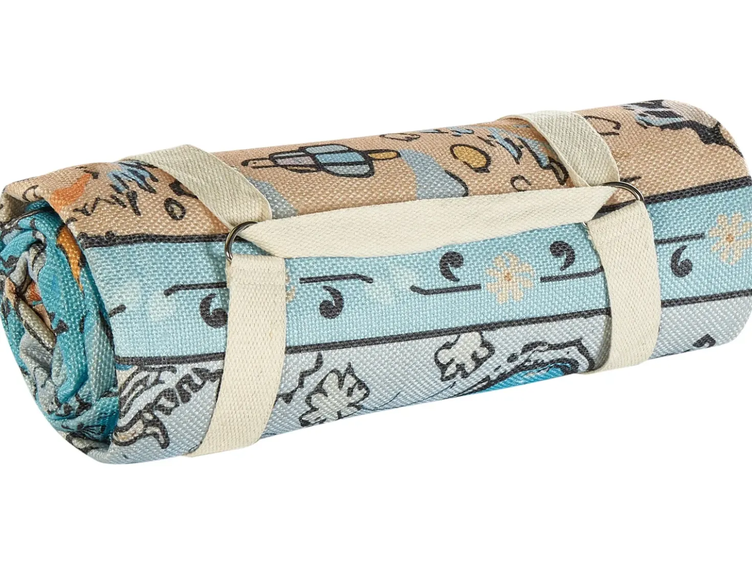 Coperta per picnic KOTLA 200 x 200 cm Blu