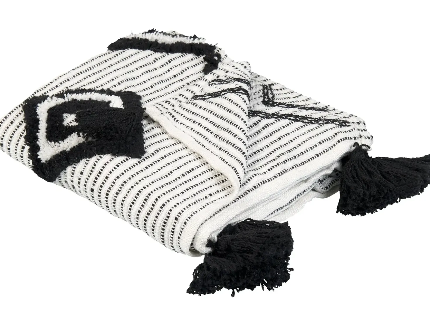 Coperta SAATLI 130 x 150 cm Bianco