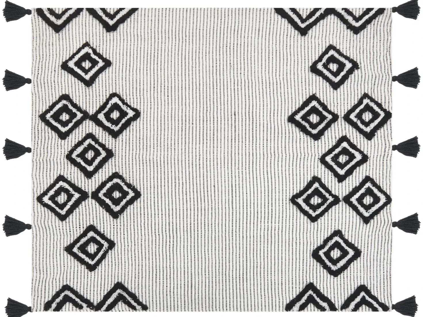 Coperta SAATLI 130 x 150 cm Bianco