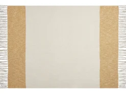 Coperta SALME Tessuto 130 x 170 cm Beige