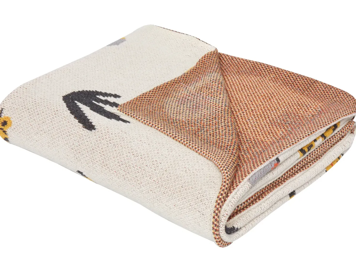 Coperta SAMEO Cotone 130 x 170 cm Multicolore