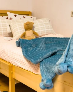Coperta SAMUR 200 x 220 cm Azzurro