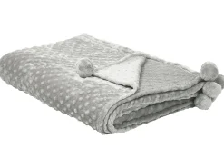 Coperta SAMUR 200 x 220 cm Grigio chiaro