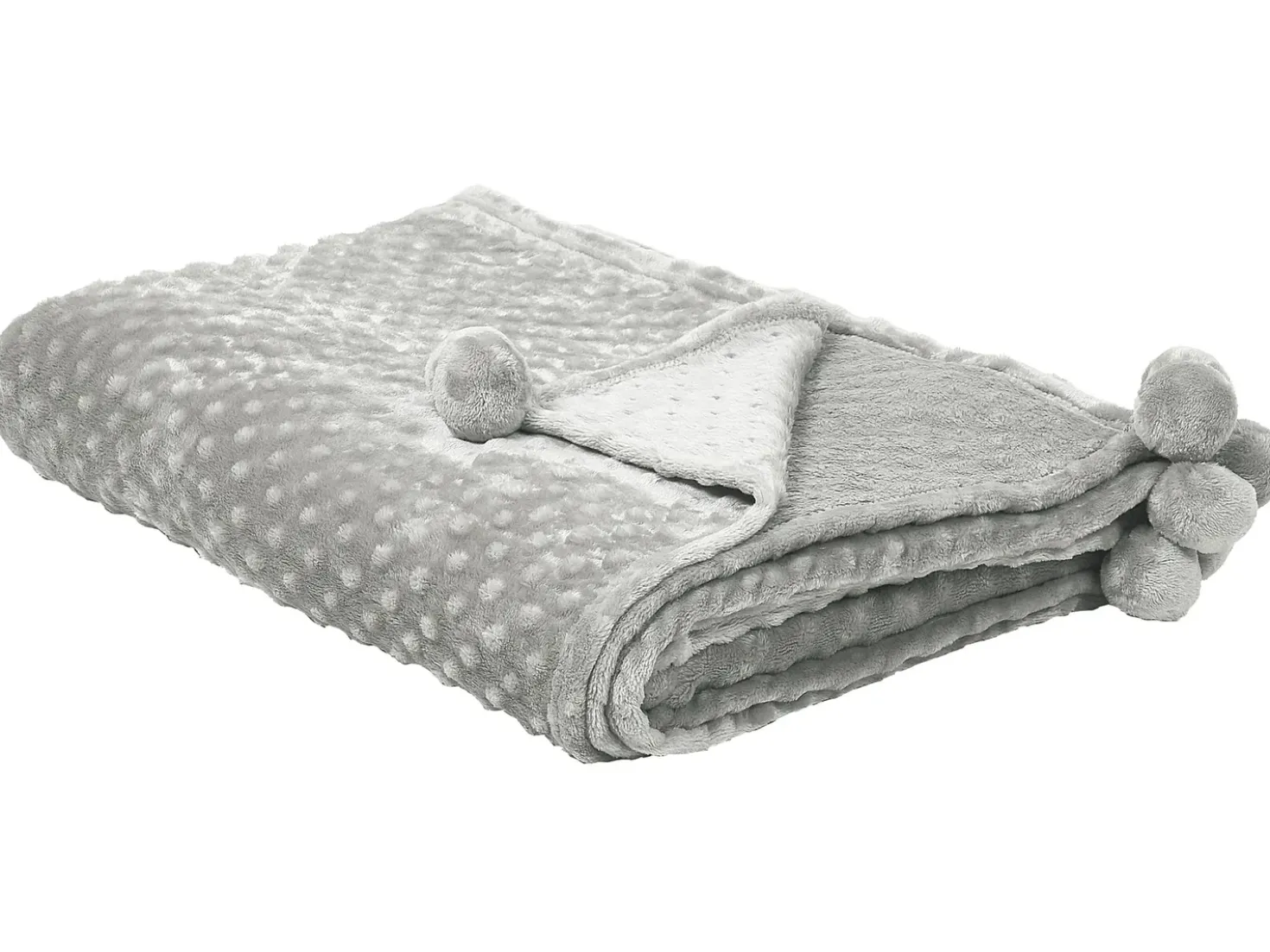 Coperta SAMUR 200 x 220 cm Grigio chiaro
