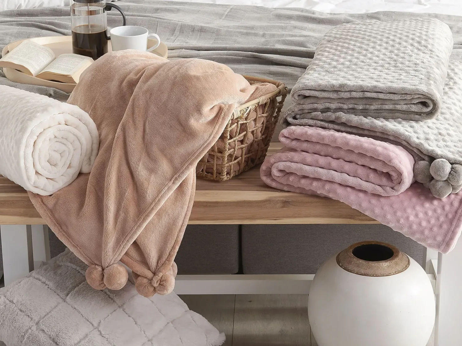 Coperta SAMUR 200 x 220 cm Rosa