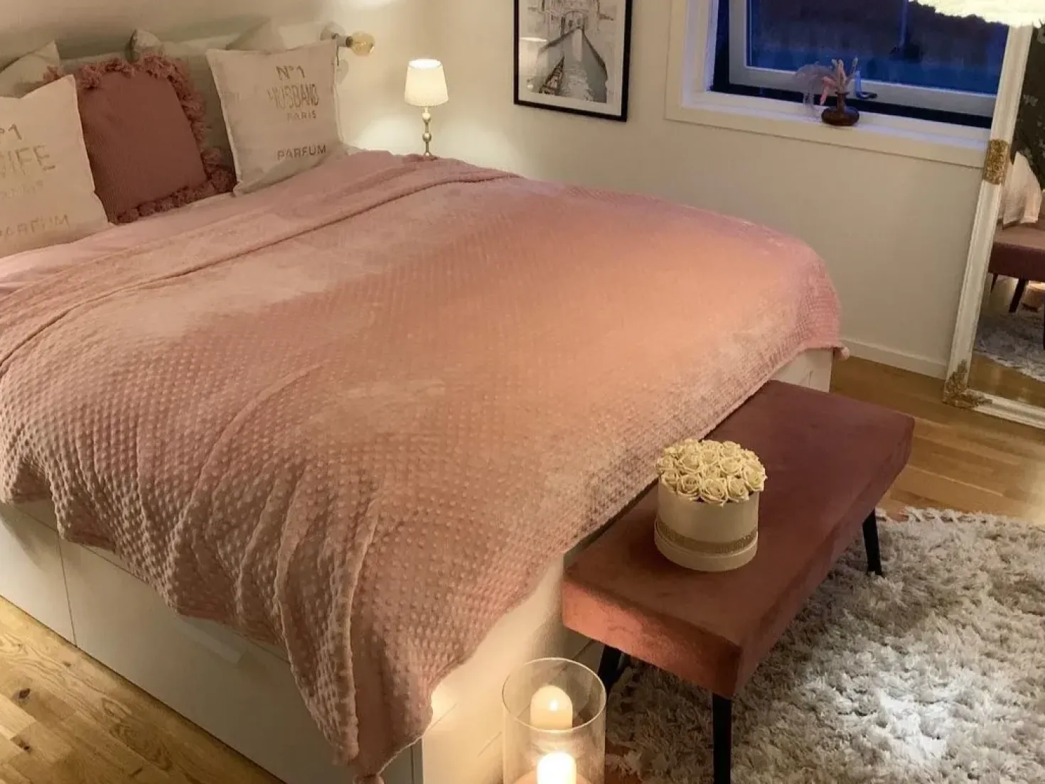 Coperta SAMUR 200 x 220 cm Rosa