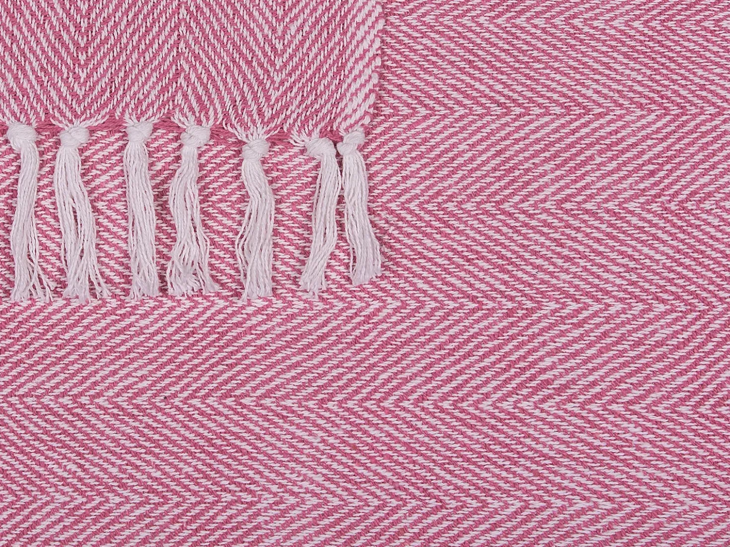 Coperta TANGIER Cotone 130 x 160 cm Rosa