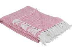 Coperta TANGIER Cotone 130 x 160 cm Rosa