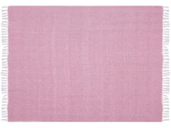 Coperta TANGIER Cotone 130 x 160 cm Rosa