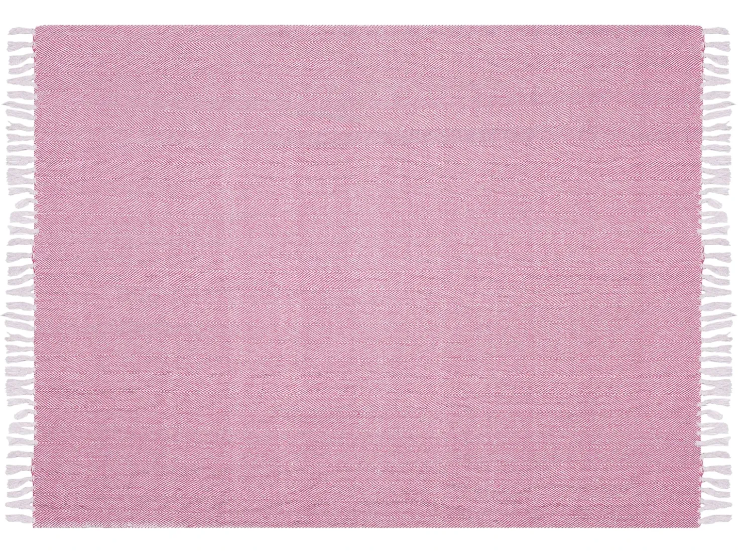 Coperta TANGIER Cotone 130 x 160 cm Rosa