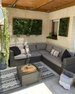 Coperta TANGIER Cotone 130 x 160 cm Nero