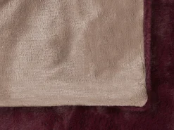 Coperta TANTAN 150 x 200 cm Bordeaux