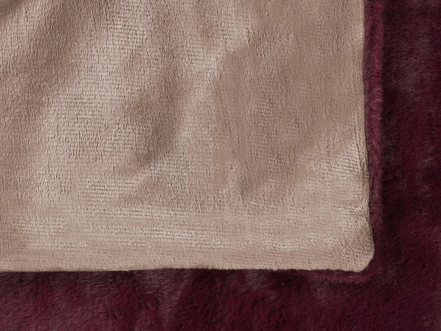 Coperta TANTAN 150 x 200 cm Bordeaux
