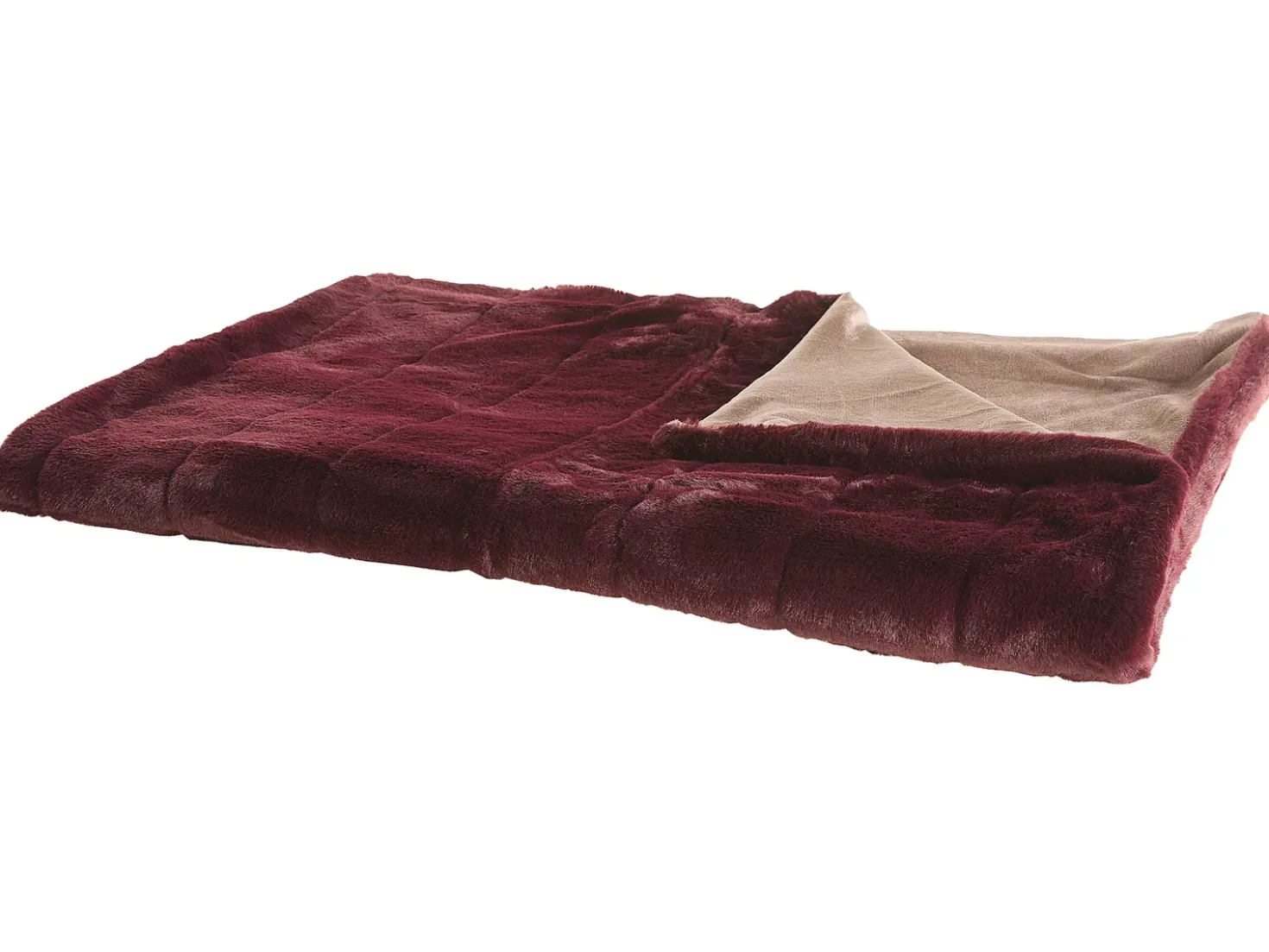 Coperta TANTAN 150 x 200 cm Bordeaux