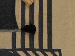 Coperta THAPREK Tessuto 130 x 170 cm Beige