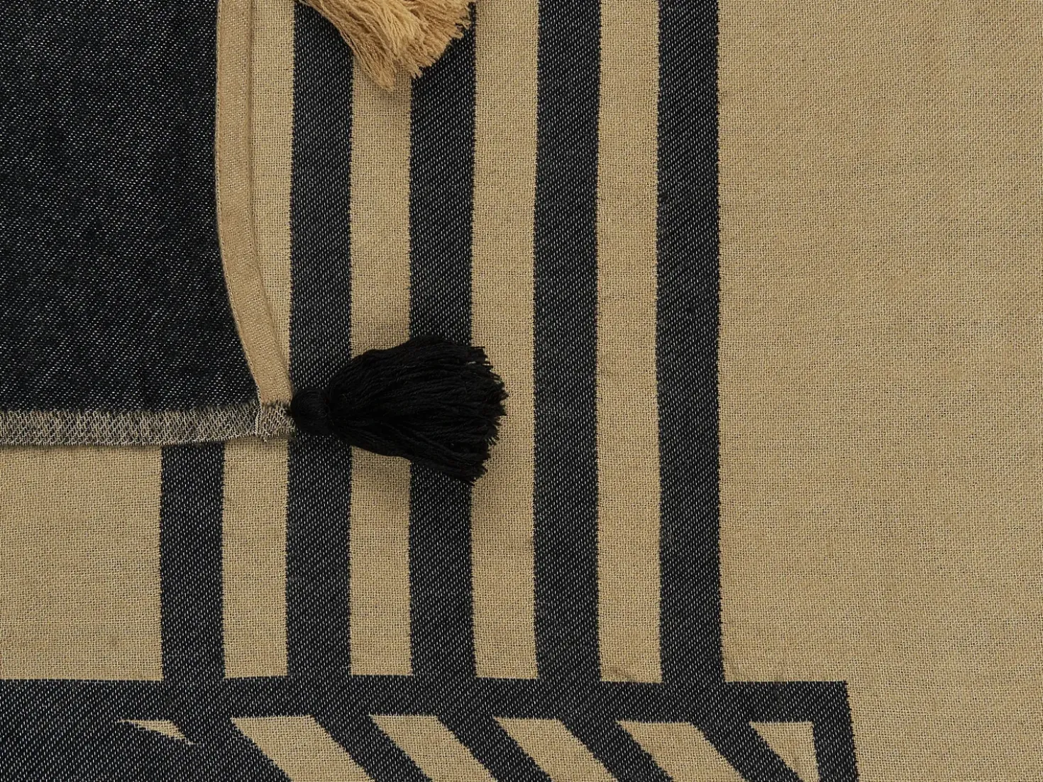 Coperta THAPREK Tessuto 130 x 170 cm Beige
