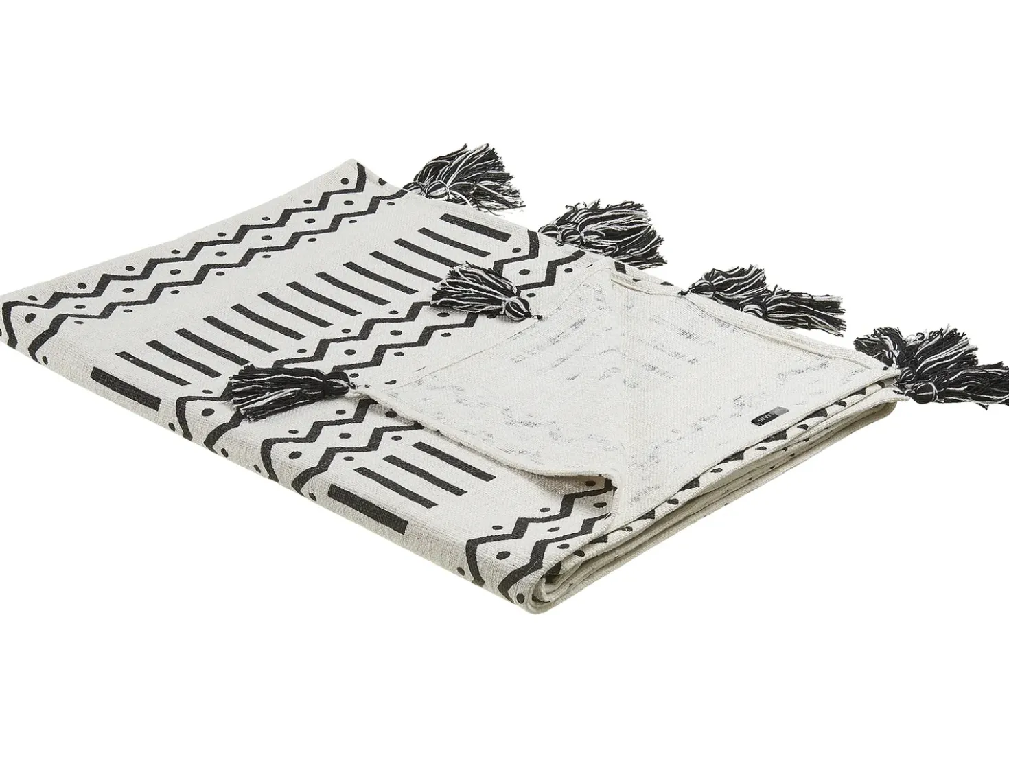 Coperta UNNAO Cotone 130 x 180 cm Bianco