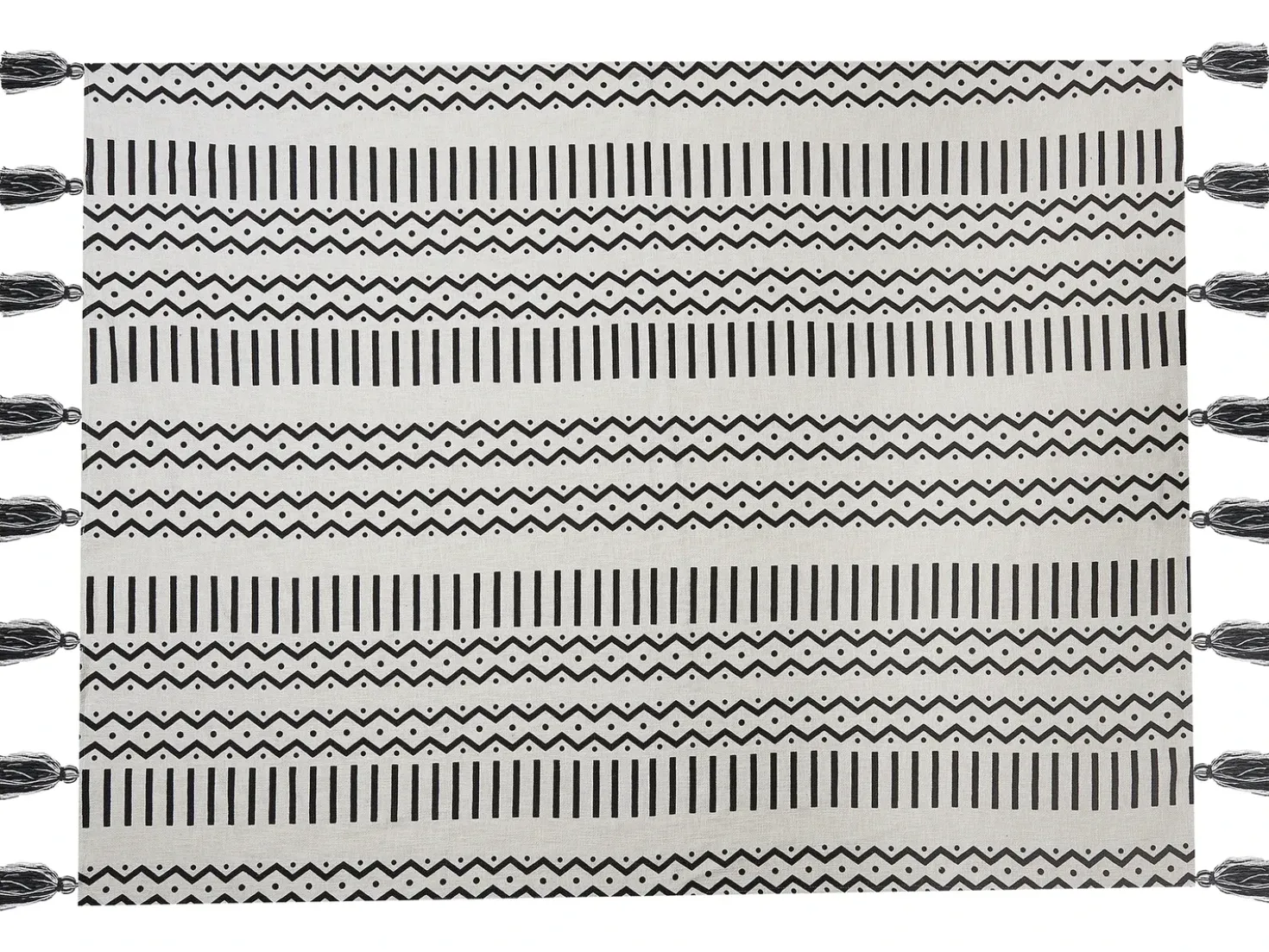 Coperta UNNAO Cotone 130 x 180 cm Bianco