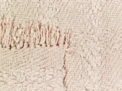 Coperta VELLA Cotone 150 x 200 cm Beige chiaro