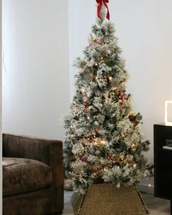 Copri base per albero di Natale MISTEL Alghe marine Naturale 59 cm