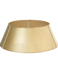 Copri base per albero di Natale LAPUA Ferro Oro 64 cm